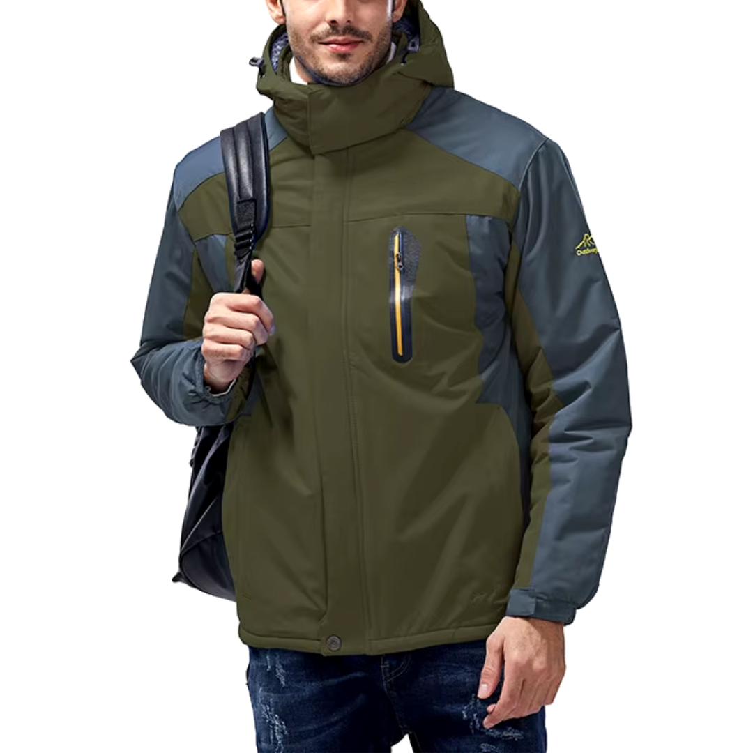 Chaqueta de Invierno Aislante y a Prueba de Viento para Hombre con Tejido Resistente al Agua I Ideal para Invierno