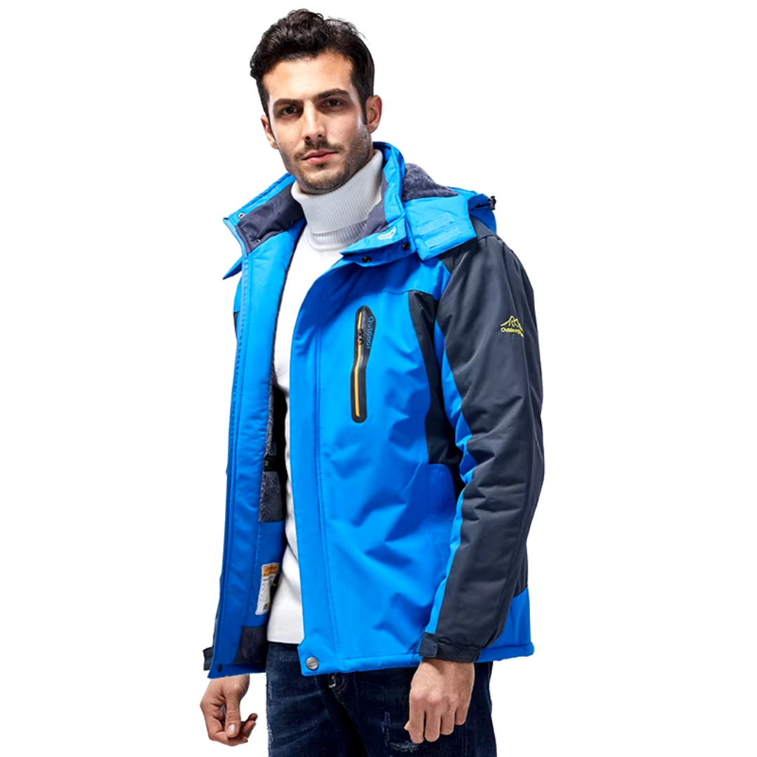 Chaqueta de Invierno Aislante y a Prueba de Viento para Hombre con Tejido Resistente al Agua I Ideal para Invierno