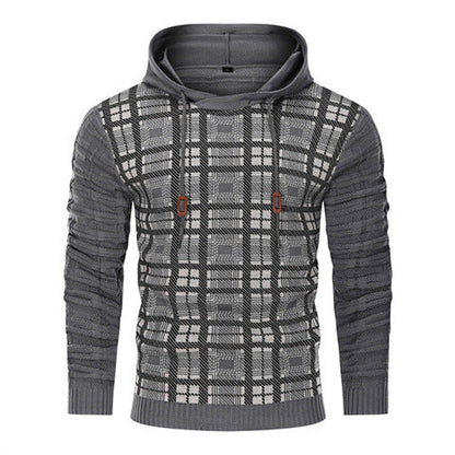 Sweater de Cuello Redondo Ajustado de Manga Larga, Ideal para Otoño