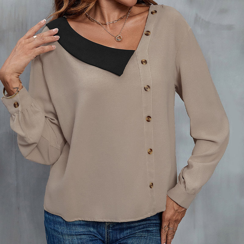 Chaqueta de Cuello Solapa de Manga Larga | Ideal para Otoño e Invierno