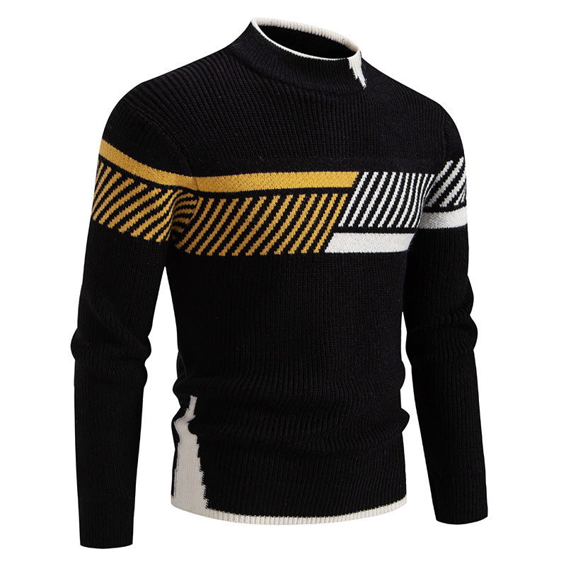Suéter de Algodón Holgado para Hombre, Ideal para Otoño