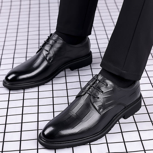 Zapatos Formales de Cuero para Hombre de Negocios | Ideal para Otoño