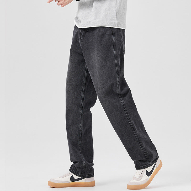 Jeans Holgados de Talle Medio Ideales para Primavera y Otoño