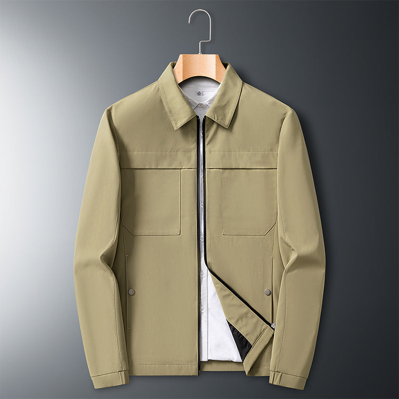 Chaqueta de Negocios Oxford Slim Fit para Hombre | Ideal para Primavera y Otoño
