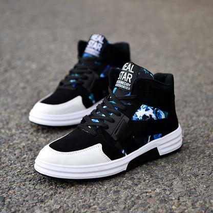 Zapatillas Mid-Top Camufladas con Suela de Goma | Ideales para Todas las Temporadas