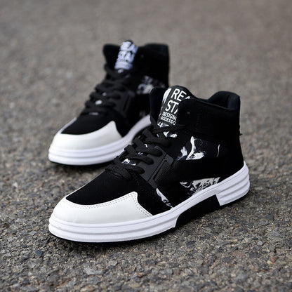 Zapatillas Mid-Top Camufladas con Suela de Goma | Ideales para Todas las Temporadas