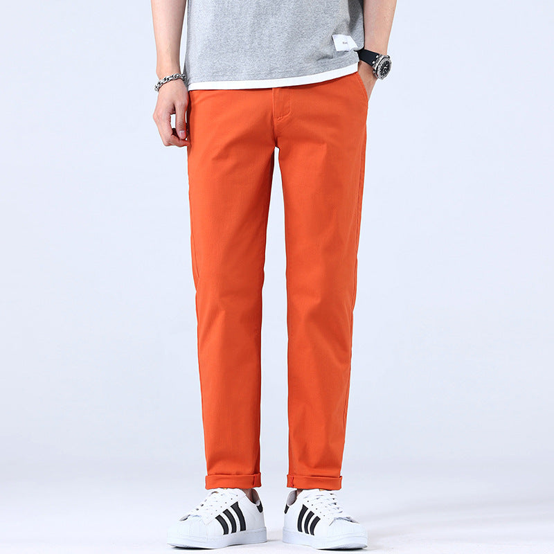 Pantalones Slim Fit Rectos con Elasticidad para Hombre – Ideales para Todas las Estaciones