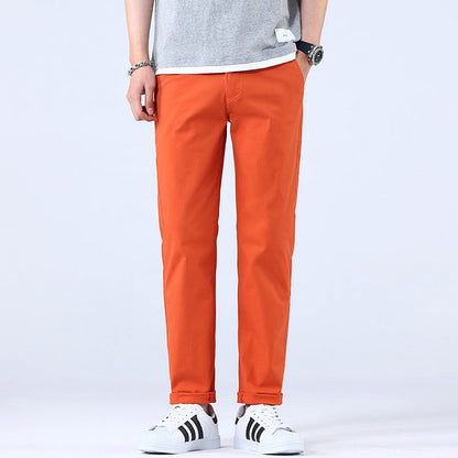 Pantalones Slim Fit Rectos con Elasticidad para Hombre – Ideales para Todas las Estaciones