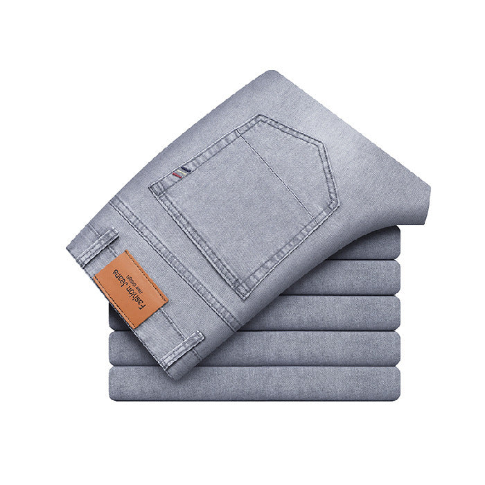 Jeans ajustados para hombre con elasticidad I Ideales para todas las estaciones Cómodos y modernos jeans ajustados