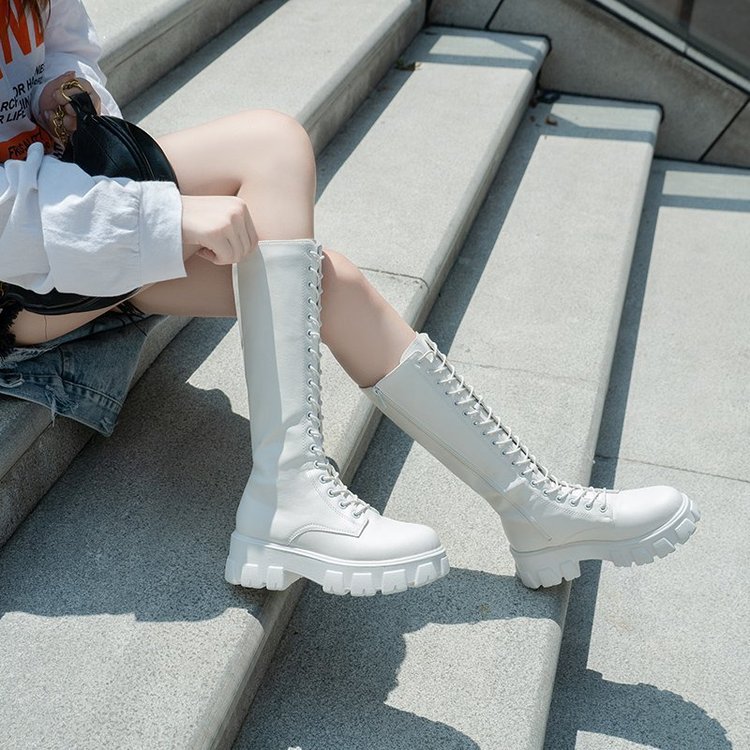 Botas Martin Plataforma hasta la Rodilla | Ideales para el Invierno