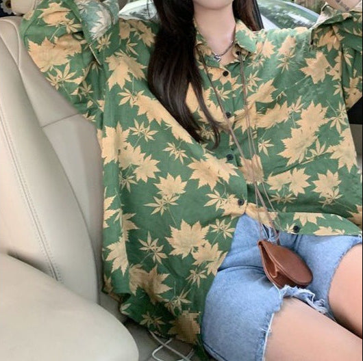 Camisa de Manga Larga con Estampado para Mujer | Ideal para Todas las Estaciones