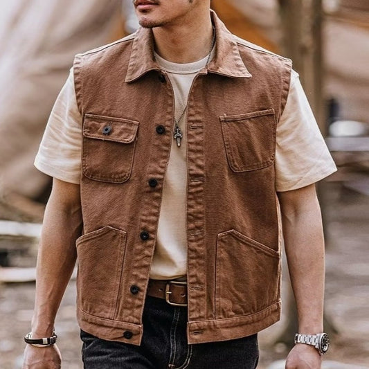 Chaqueta de Cárdigan de Viscosa de Corte Holgado y Con Botones en el Frente | Ideal para Otoño e Invierno