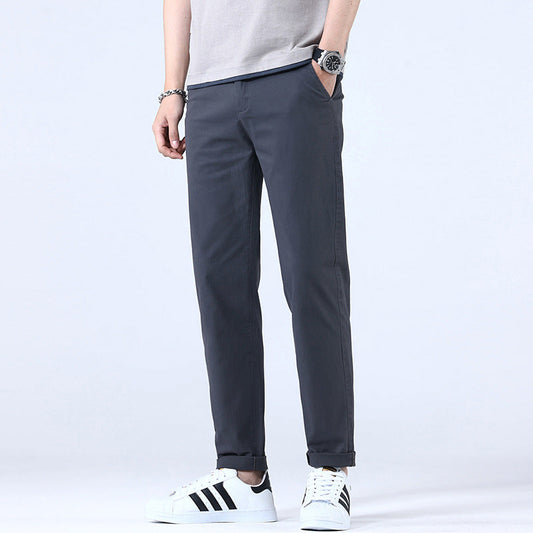 Pantalones Slim Fit Rectos con Elasticidad para Hombre – Ideales para Todas las Estaciones