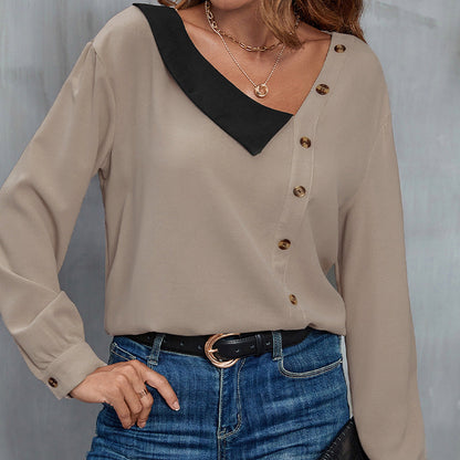 Chaqueta de Cuello Solapa de Manga Larga | Ideal para Otoño e Invierno