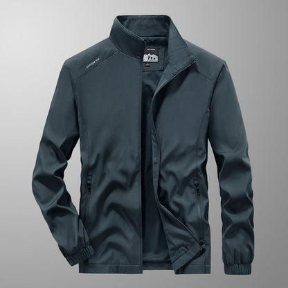 Chaqueta Holgada para Hombre de Mezcla de Algodón | Ideal para Primavera y Otoño