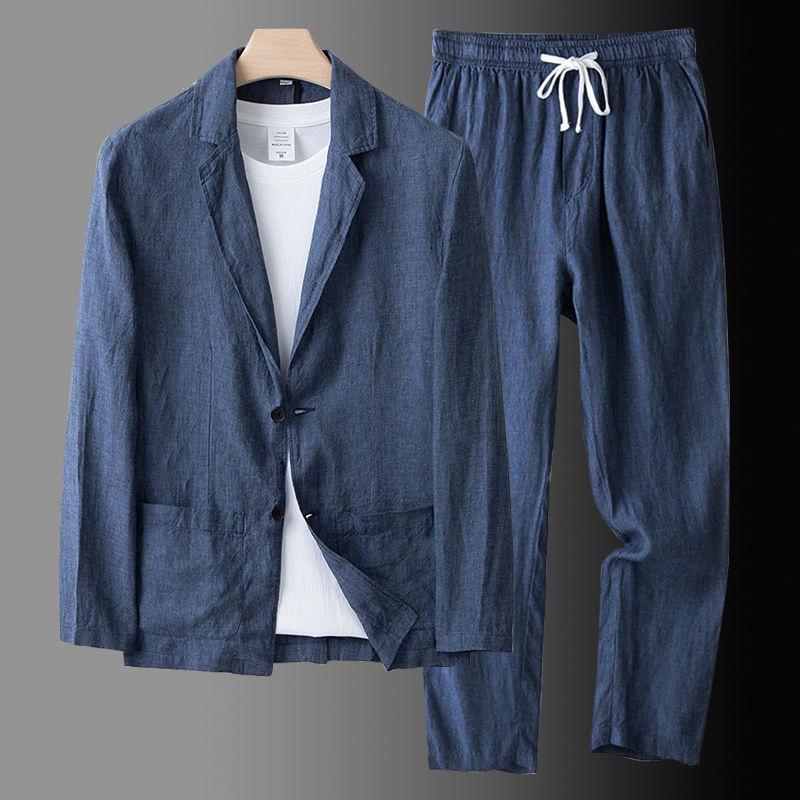 Traje Suelto de Dos Piezas con Hebilla | Ideal para Verano