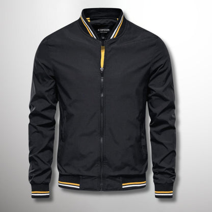 Chaqueta de Transición para Hombre Repelente al Agua con Cremallera I Ideal para Primavera y Otoño