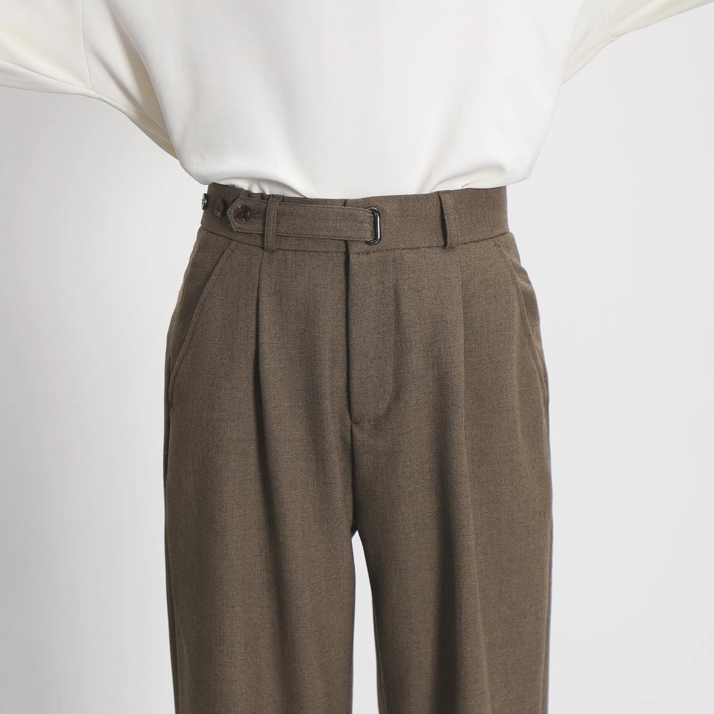 Pantalones de Traje Rectos para Hombre Ideales para Primavera y Otoño