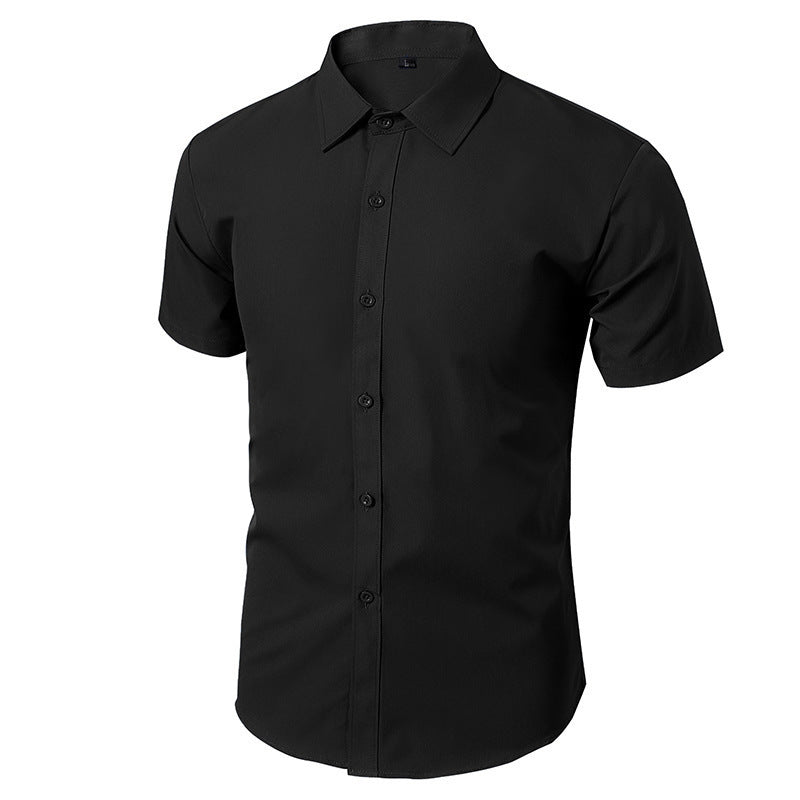 Camisa de Vestir para Hombre Manga Larga Sin Plancha, Ideal para Otoño