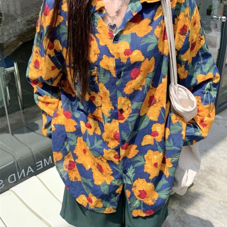 Camisa de Manga Larga con Estampado para Mujer | Ideal para Todas las Estaciones