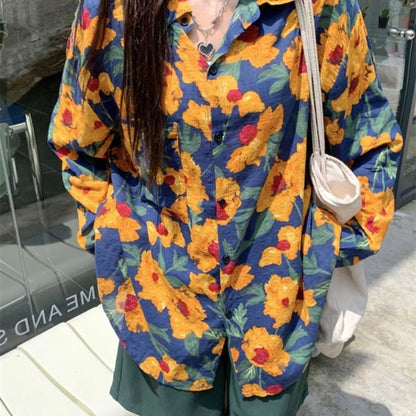 Camisa de Manga Larga con Estampado para Mujer | Ideal para Todas las Estaciones