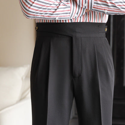 Pantalones de Negocios Rectos para Hombres Ideales para Primavera y Otoño