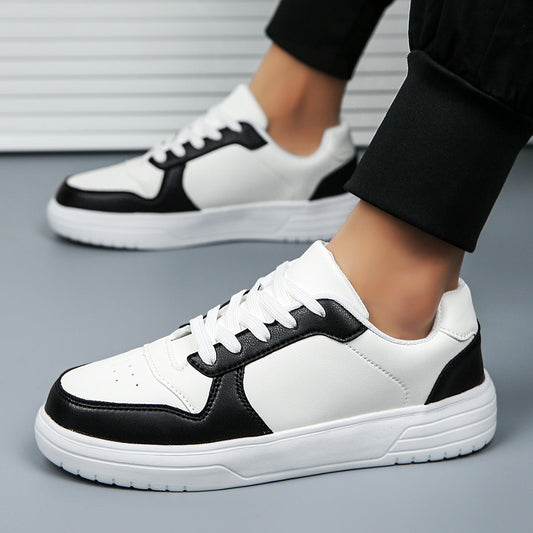 Zapatos Deportivos de Cuero Transpirable para Hombre | Ideales para Primavera y Otoño