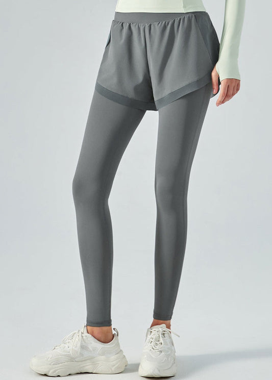 Leggings Altos con Malla y Elasticidad | Ideales para Todas las Temporadas