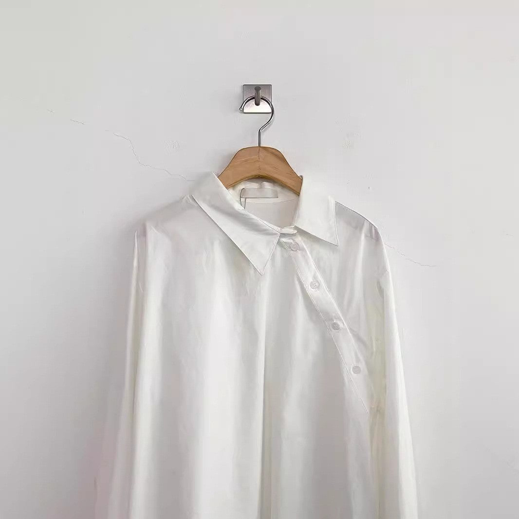 Camisa de Manga Larga Holgada de Algodón para Mujer | Ideal para Todas las Estaciones