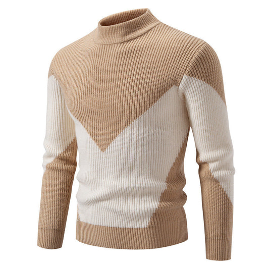 Suéter Holgado Grueso para Hombre con Mangas Largas, Ideal para Otoño