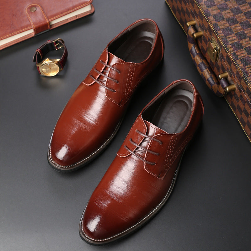 Zapatos Formales de Cuero para Negocios en Tallas Grandes | Ideales para Todas las Temporadas