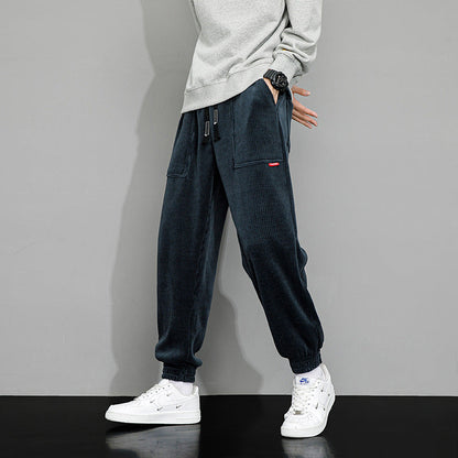 Pantalones Holgados de Pana de Pierna Ancha Ideales para Otoño e Invierno