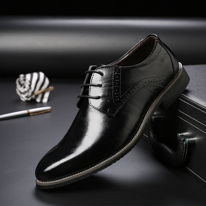 Zapatos Formales de Cuero para Negocios en Tallas Grandes | Ideales para Todas las Temporadas