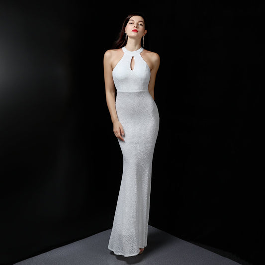 Vestido Elegante de Noche Ajustado – Ideal para Primavera y Otoño