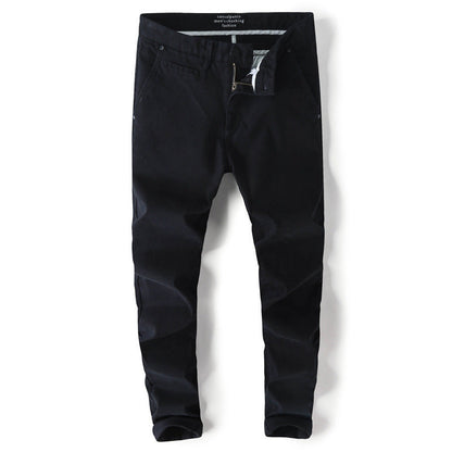 Pantalones Rectos Slim Fit para Hombres, Ideales para Otoño