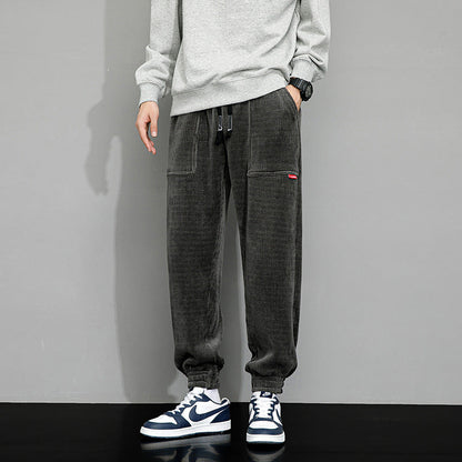 Pantalones Holgados de Pana de Pierna Ancha Ideales para Otoño e Invierno