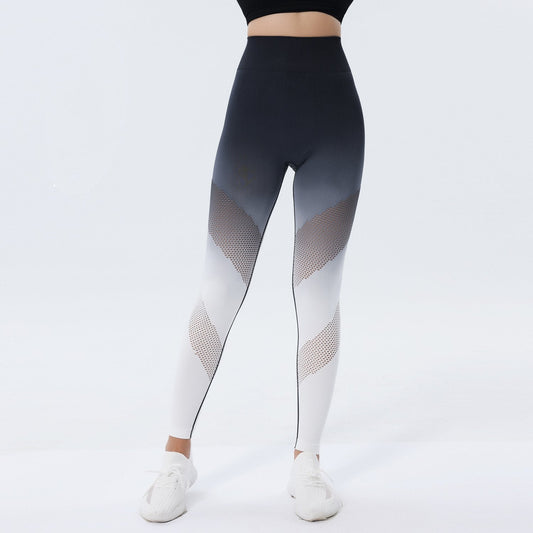 Leggings con Detalle Scrunch Degradé de Tiro Alto | Ideales para Todas las Temporadas