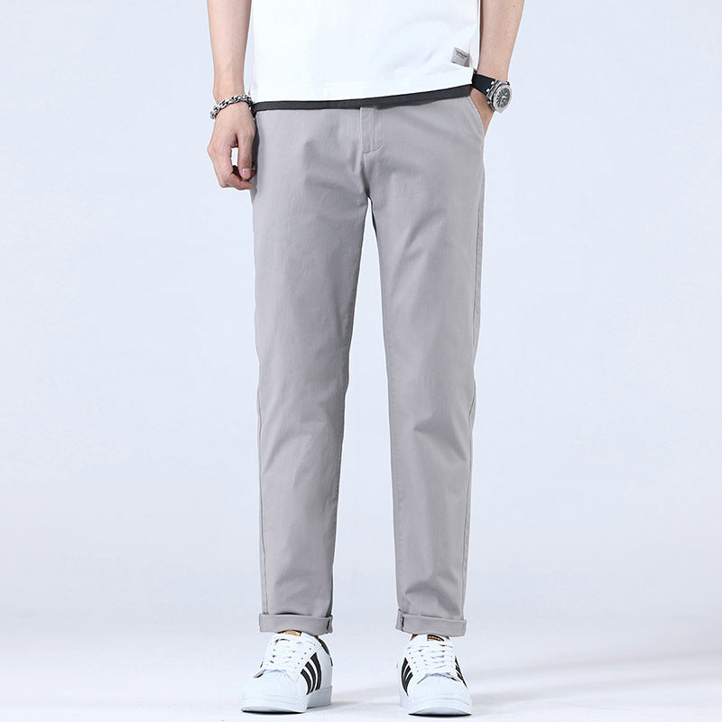 Pantalones Slim Fit Rectos con Elasticidad para Hombre – Ideales para Todas las Estaciones