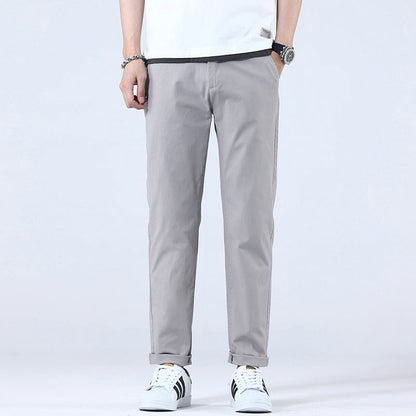 Pantalones Slim Fit Rectos con Elasticidad para Hombre – Ideales para Todas las Estaciones