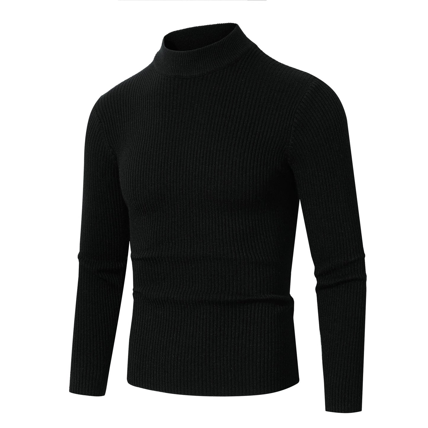 Suéter de Punto Rayas Holgado para Hombre, Ideal para Primavera y Otoño