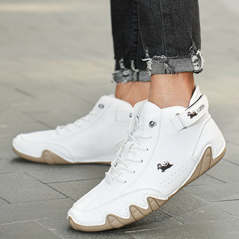 Zapatos Descalzos Antideslizantes con Cuero Transpirable | Ideales para Primavera y Otoño