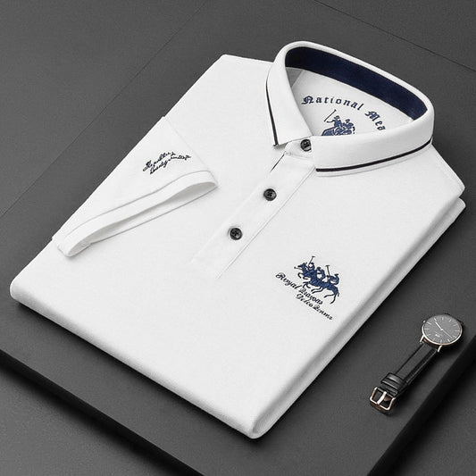 Camisa Polo para Hombre de Manga Corta con Tejido Transpirable | Ideal para el Verano