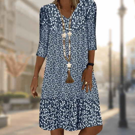 Vestido Midi Elegante con Ajuste Favorecedor | Ideal para Primavera y Otoño