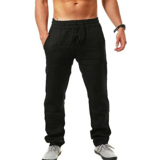 Pantalones Ligeros de Lino para Hombre I Ideales para Primavera y Verano
