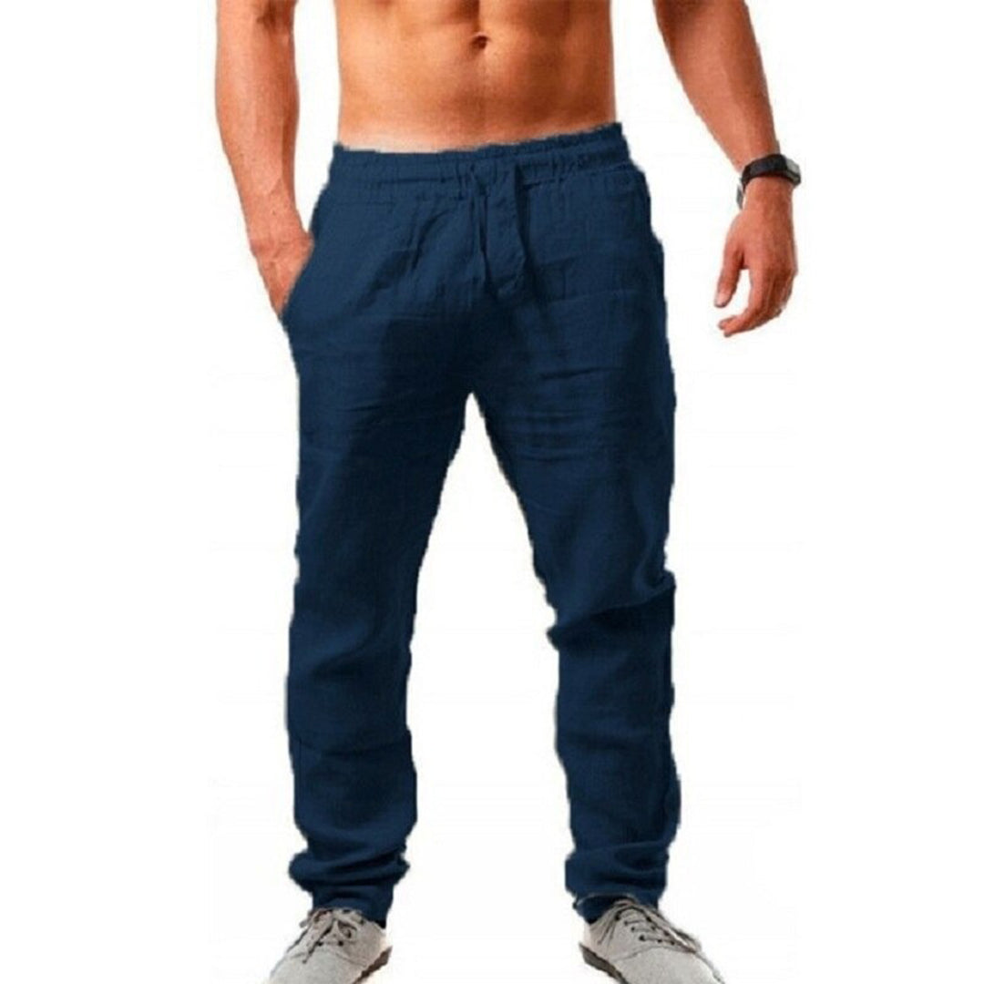 Pantalones Ligeros de Lino para Hombre I Ideales para Primavera y Verano