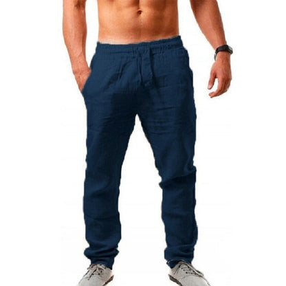 Pantalones Ligeros de Lino para Hombre I Ideales para Primavera y Verano