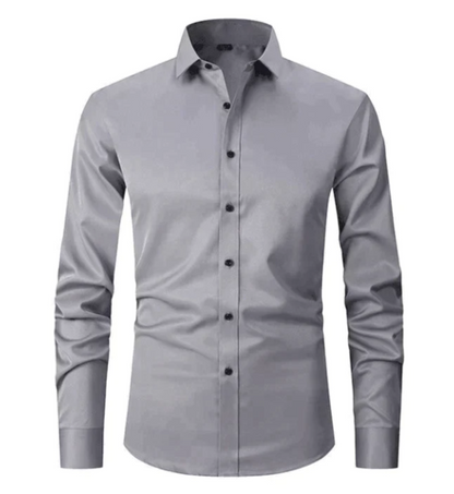 Camisa de Hombre con Súper Elasticidad | Ideal para Todas las Estaciones