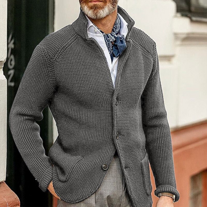 Cárdigan de Punto Abotonado con Ajuste Relajado I Ideal para Otoño e Invierno