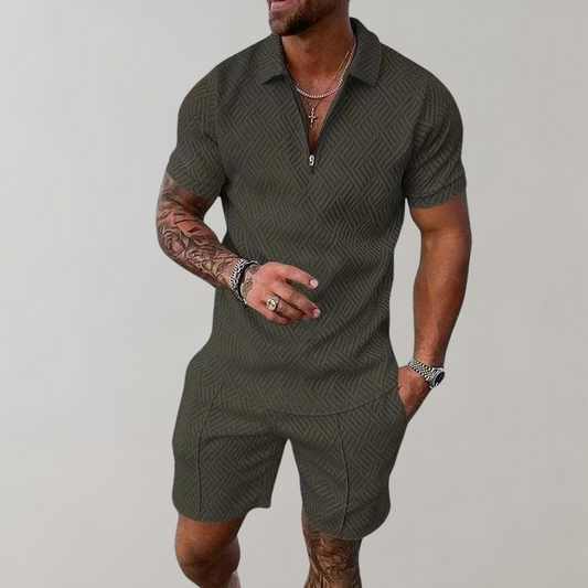 Conjunto de Verano para Hombre con Polo y Shorts | Ideal para Primavera y Verano