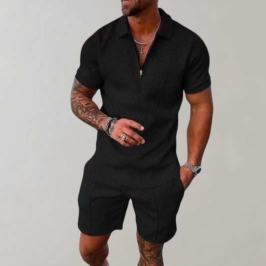 Conjunto de Verano para Hombre I Polo y Pantalones Cortos